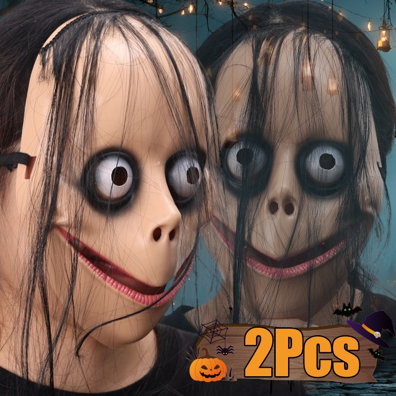 Briar Cosplay Prop - Straszna Halloweenowa Maska Klauna Pełnotwarzowa Cosplay