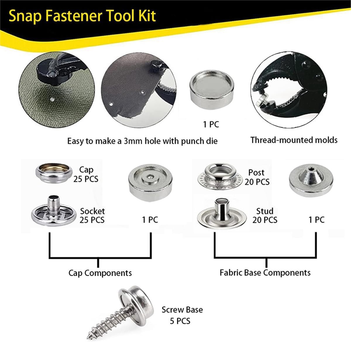 【AT48】 NOWY Zestaw narzędzi do – Snap Plier Setter recenzja i cena